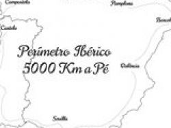 Península Ibérica, 5000 Km a pé.