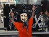 Protesto contra detenção de 18 indignados em Madrid
